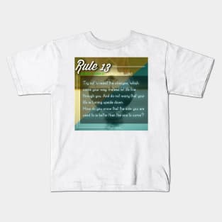 40 RULES OF LOVE - 13 Kids T-Shirt